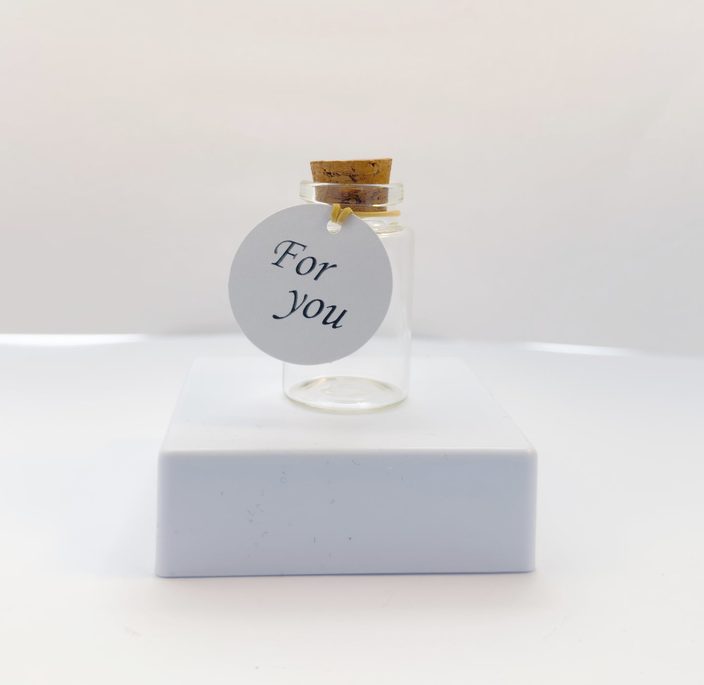 GB01 Pet Hair Memorial Glass Bottle