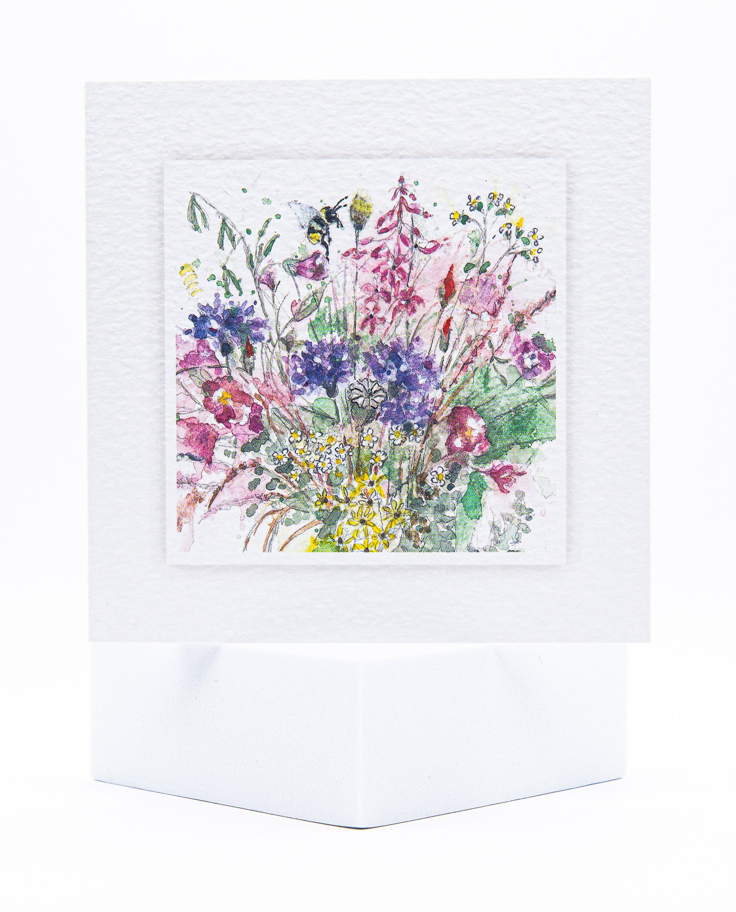 Wildflowers pet sympathy card by Sarah Brown Cards
