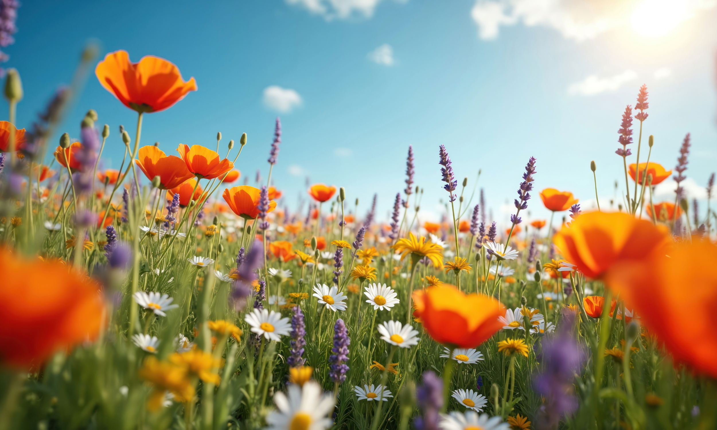 Flowers and Trees