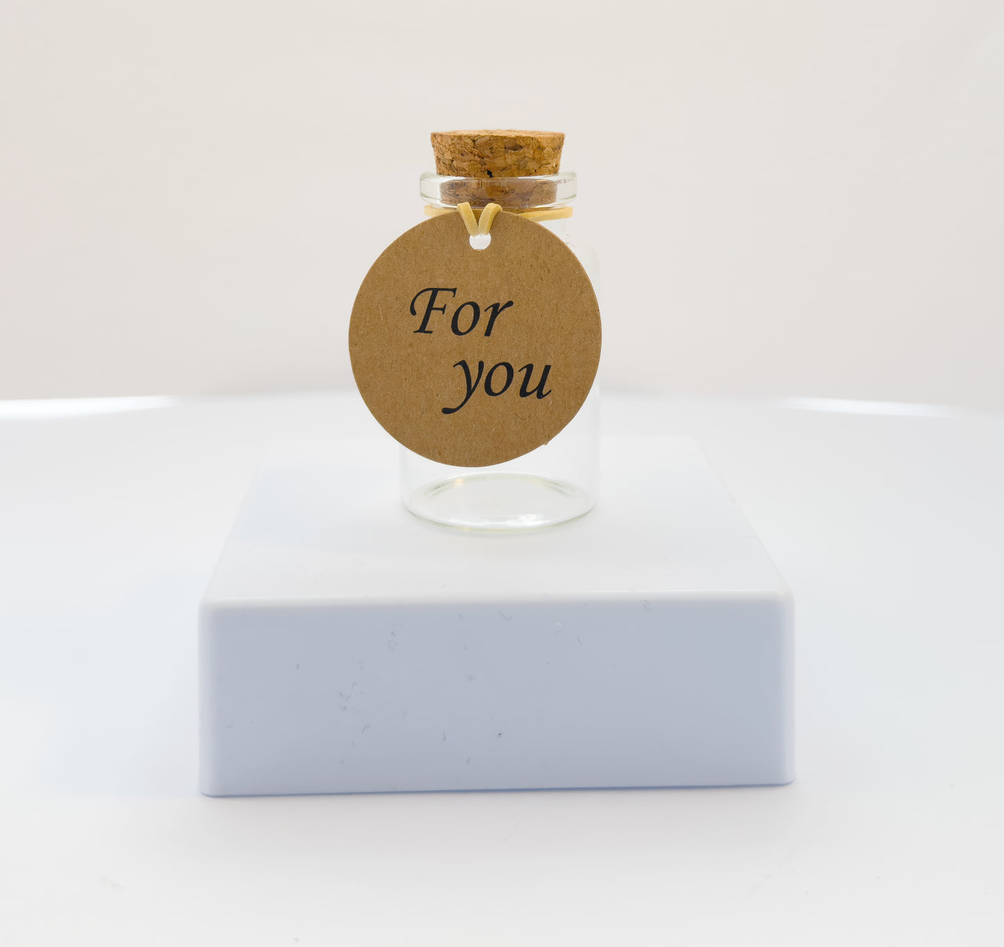 GB01 Pet Hair Memorial Glass Bottle