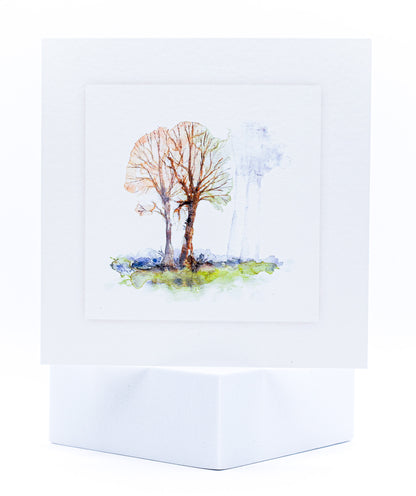 GEN09 Winter Trees Card