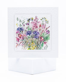Wildflowers pet sympathy card by Sarah Brown Cards