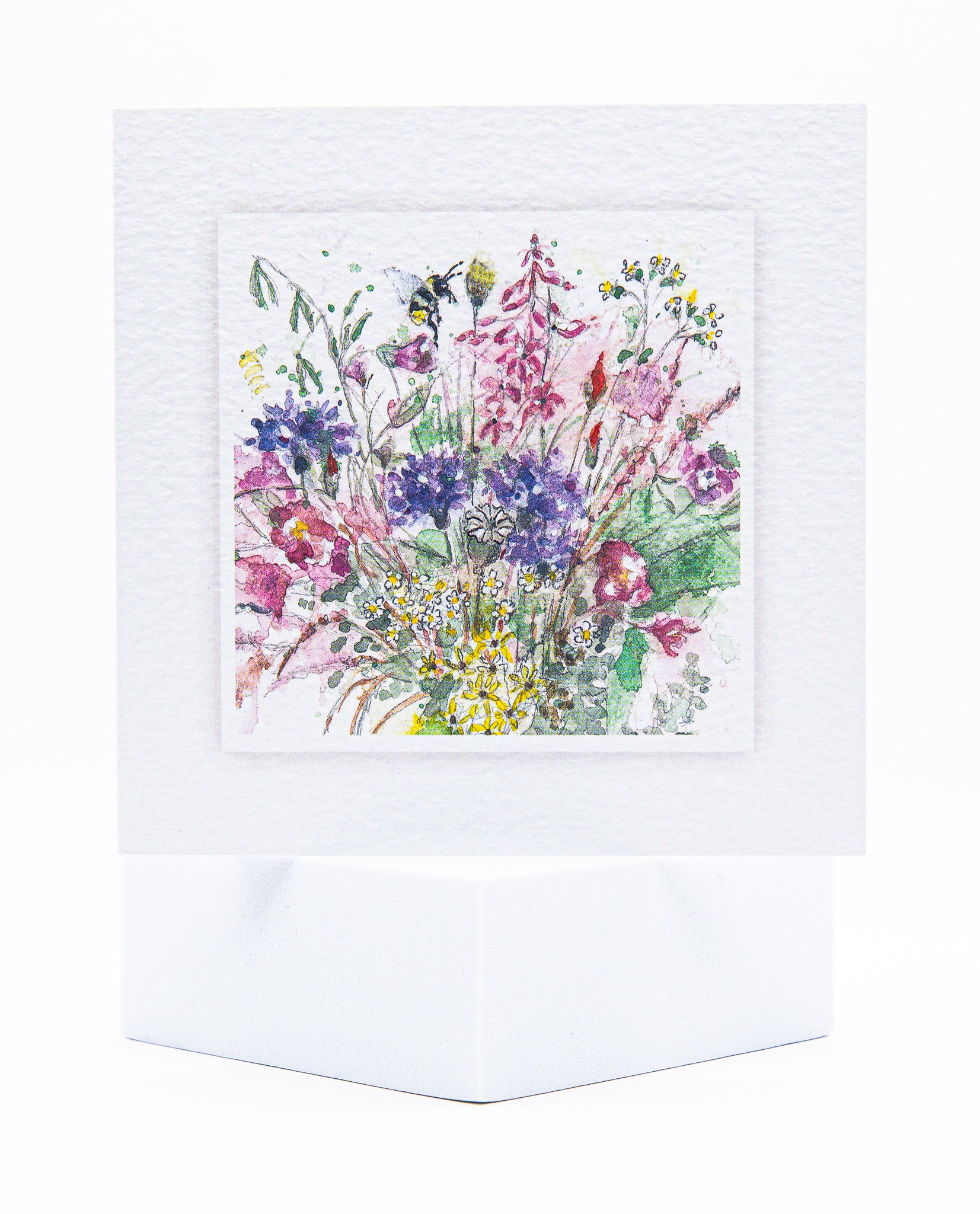Wildflowers pet sympathy card by Sarah Brown Cards