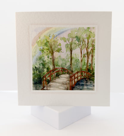 GEN14 Rainbow Bridge Pet Sympathy Card