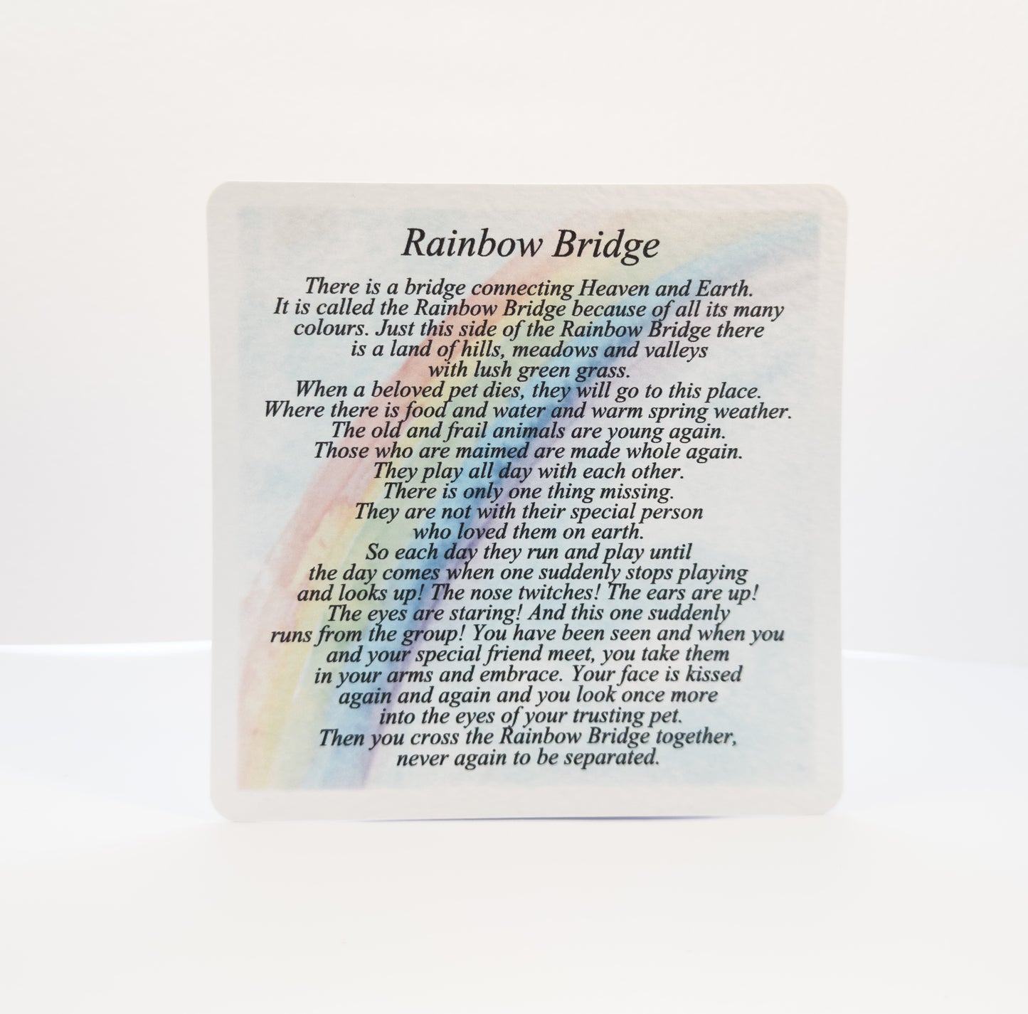 POEM01 Rainbow Bridge Insert