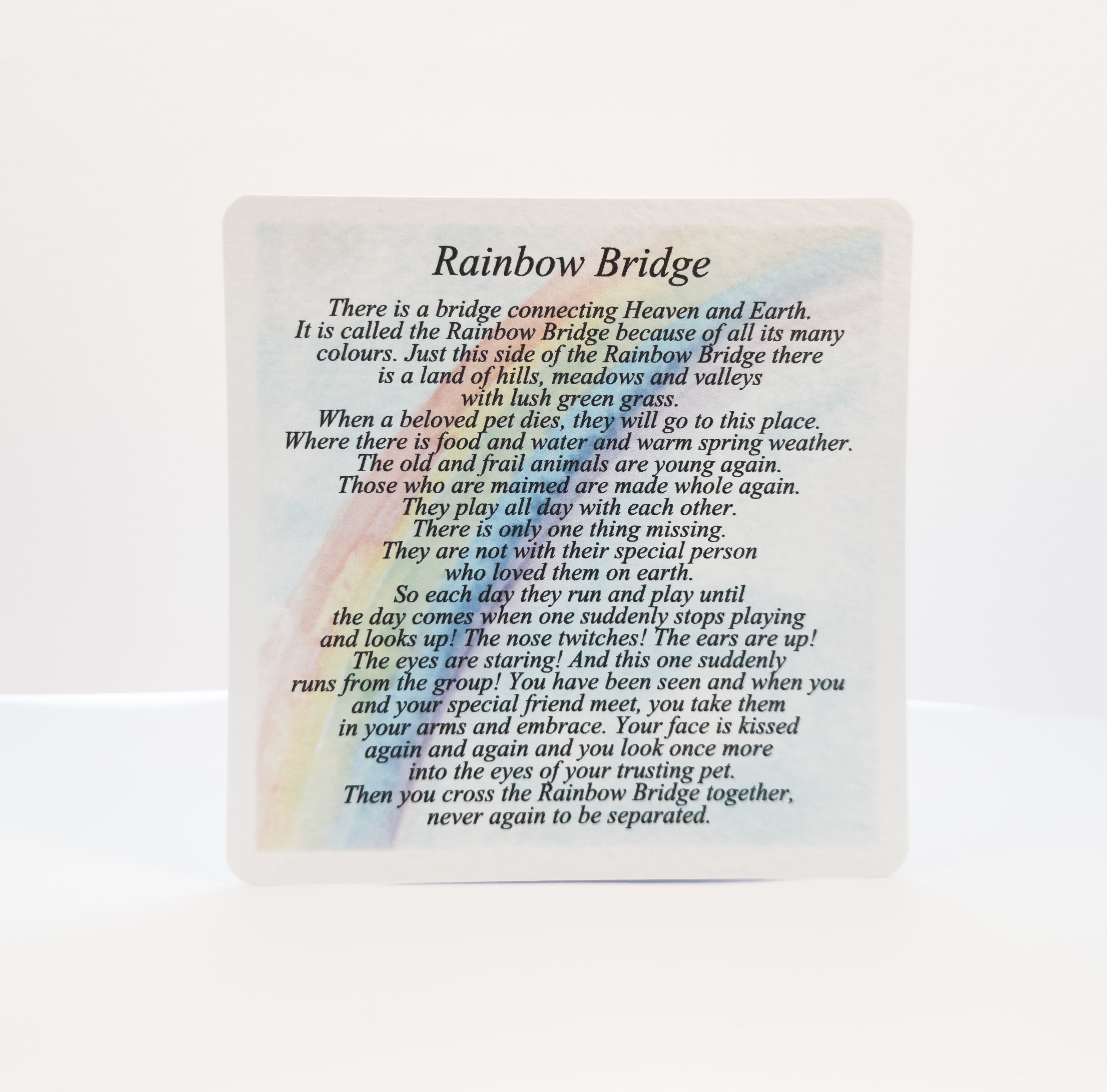 POEM01 Rainbow Bridge Insert
