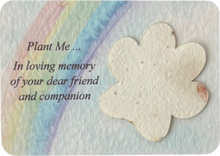 PPP02 Plantable Paw Print