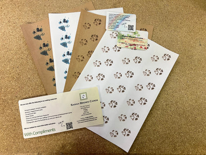 STICK01 Paw Stickers