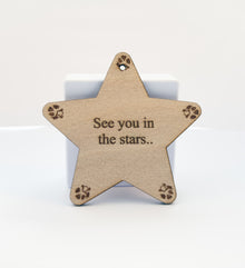 WMS01 Wooden Memory Stars